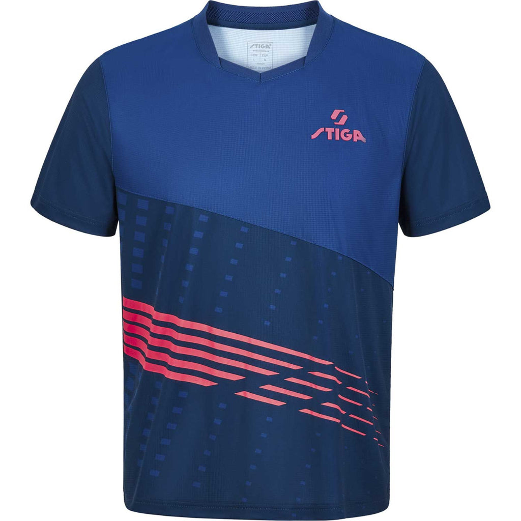 Stiga Polo Neptune Bleu Foncé/Rose