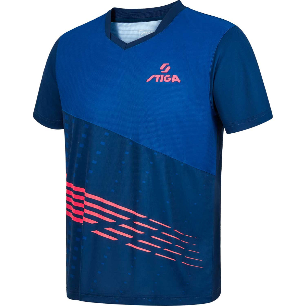 Stiga Polo Neptune Bleu Foncé/Rose