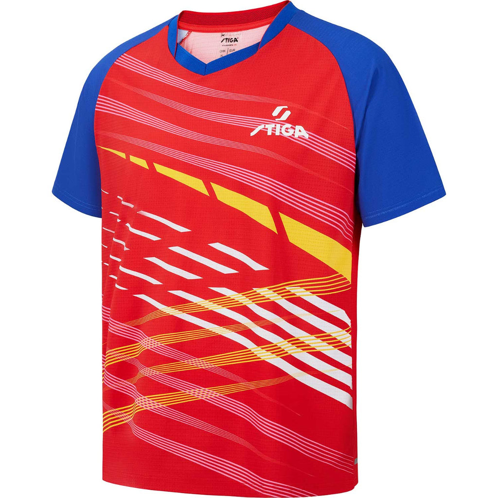 Stiga Polo Pluton Rouge/Bleu