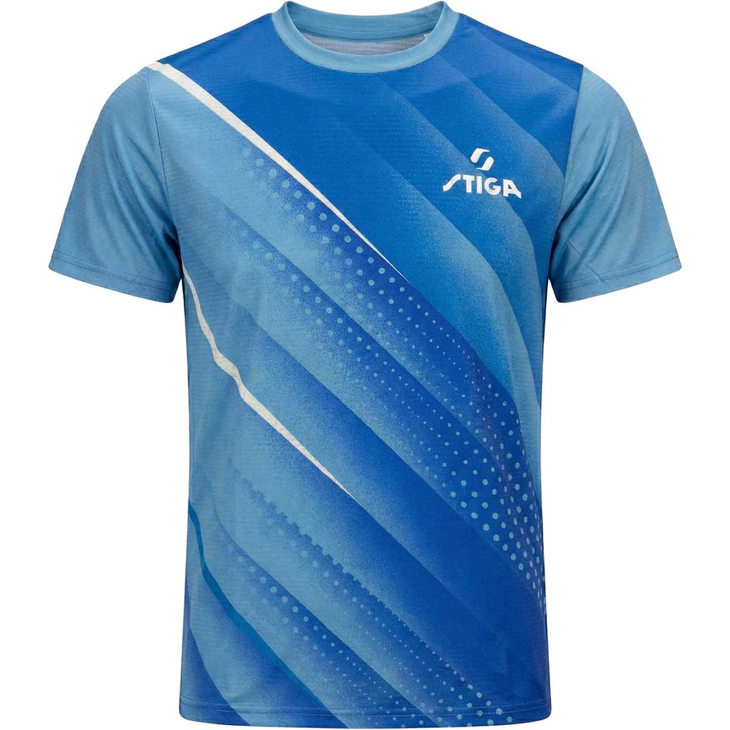 Stiga T-Shirt Carrera Bleu/Bleu