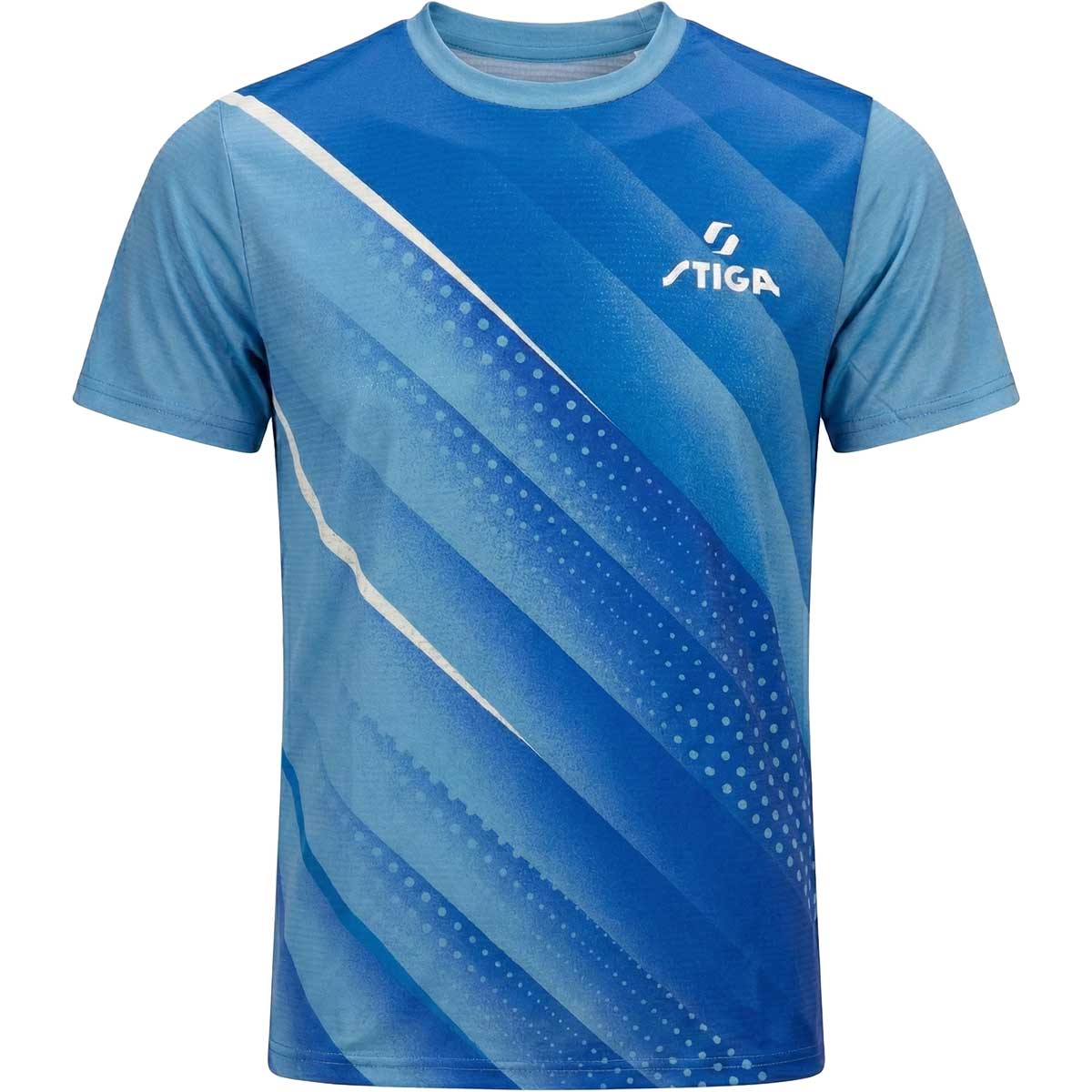 Stiga T-Shirt Carrera Bleu/Bleu