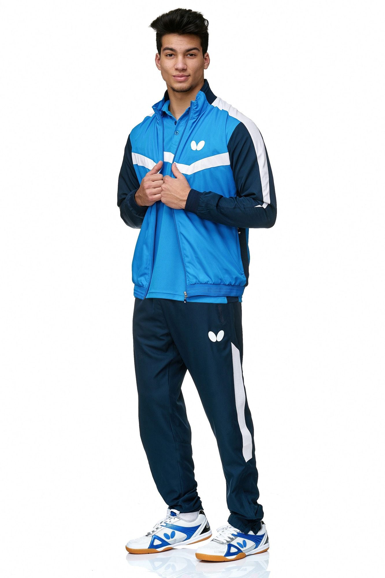 Butterfly Veste Kitao Bleue