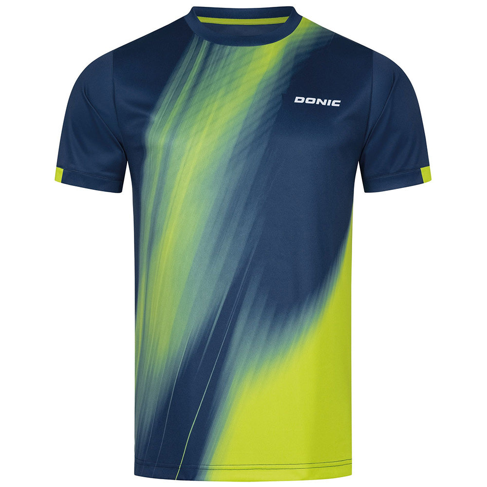 Donic T-Shirt Cream Marine/Lime