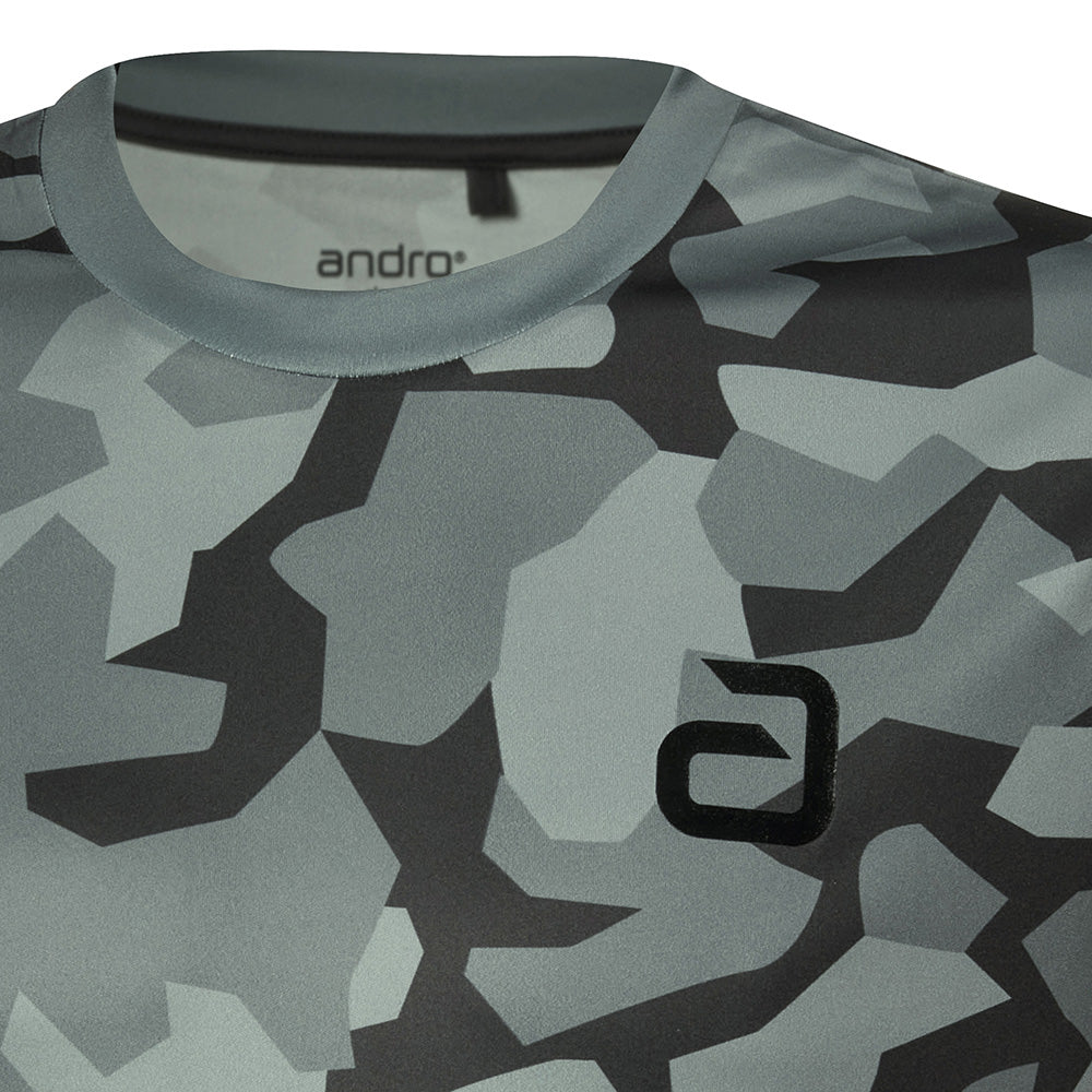 Andro T-Shirt Darcly Gris/Camouflage