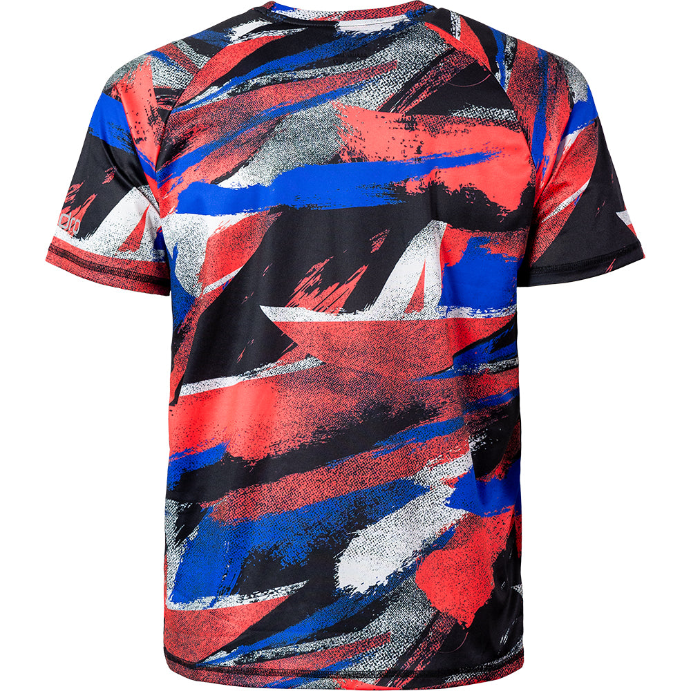 Andro T-Shirt Likya Graffiti/Rouge