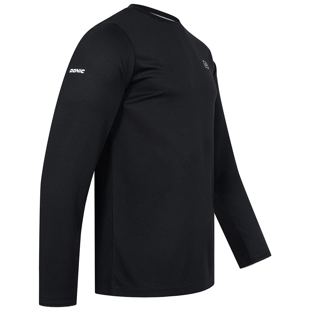 Donic T-Shirt Manche longue Black Series