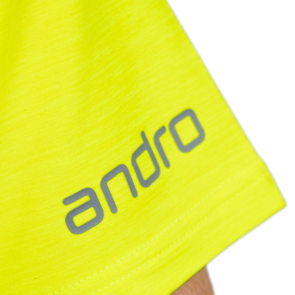 Andro T-Shirt Melange Alpha Neon Jaune