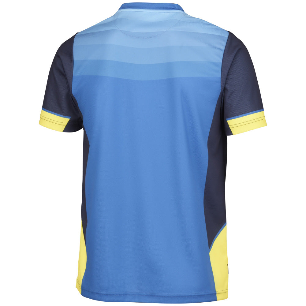Stiga T-Shirt River Bleu/Marine/Jaune
