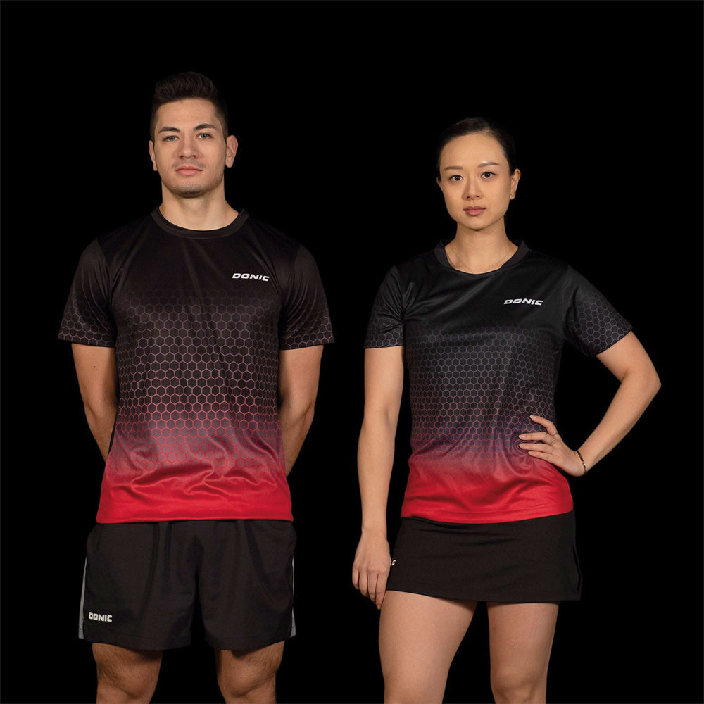 Donic T-Shirt Scorpion Noir/Rose