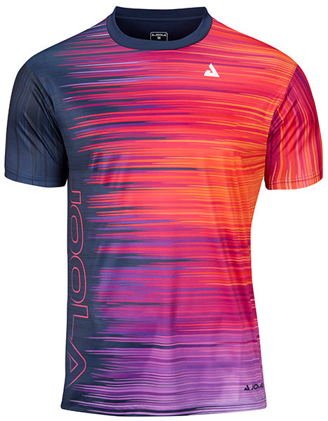 Joola T-Shirt Synchro Bleu/Rose