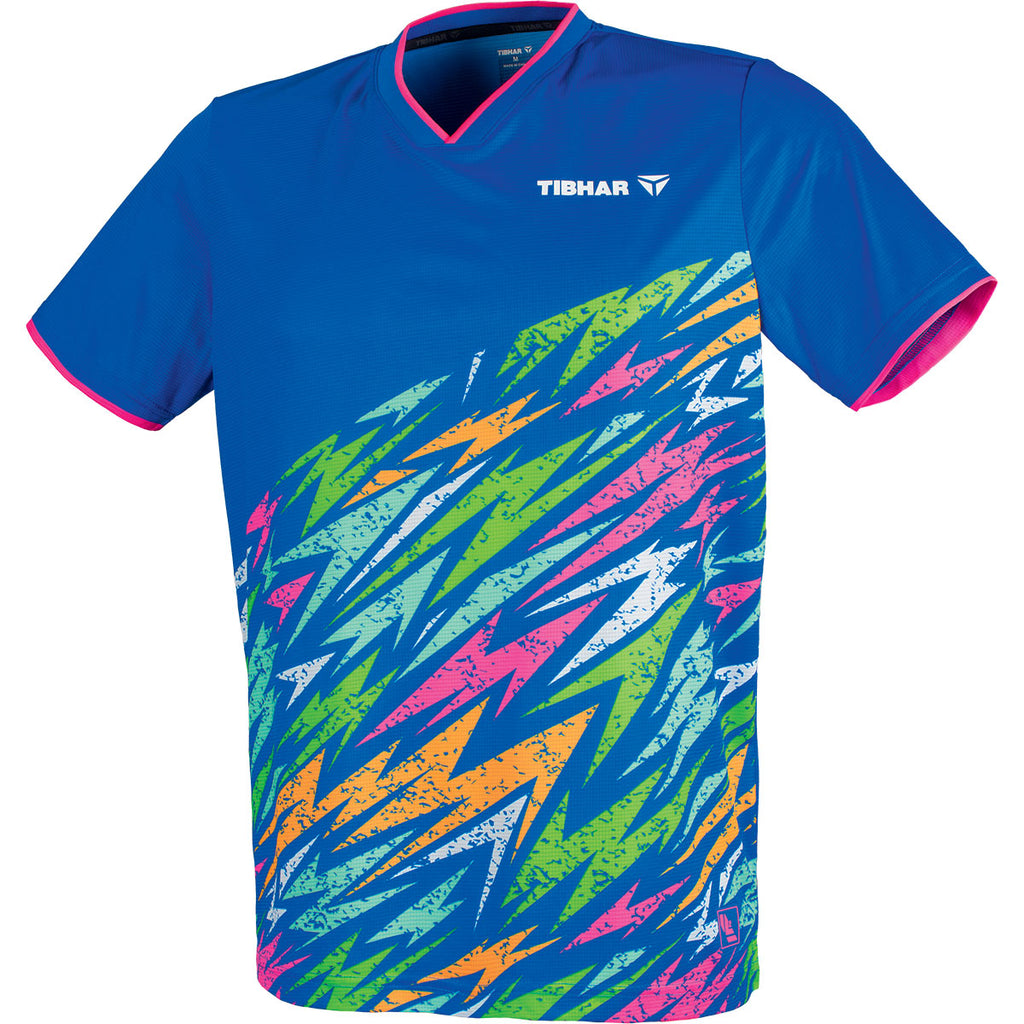 Tibhar TT-Shirt Underbrush Bleu