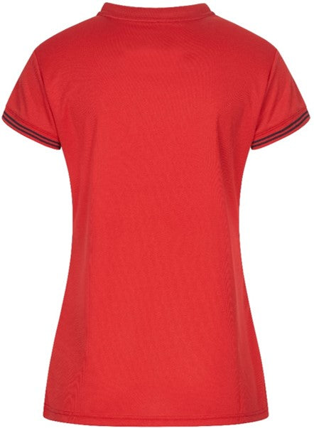 Butterfly Shirt Puren Dame Rouge